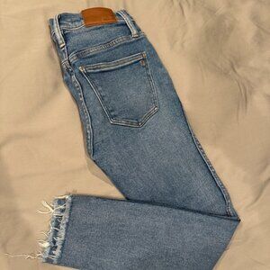 Madewell 10 in high rise skinny